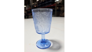 Ice Blue Water Goblet rental Greater Northern Michigan