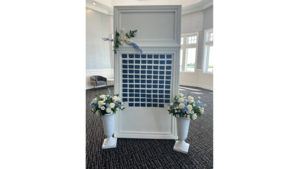 Colonial Stage Backdrop 4x8' Section rental Greater Northern Michigan