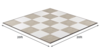 Maple & White Checker Dance Floor - 20'x20' rental in Orlando, FL