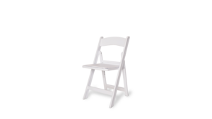 Resin Folding Chair White rental Lafayette, IN