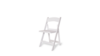 Resin Folding Chair White rental in Lafayette, IN