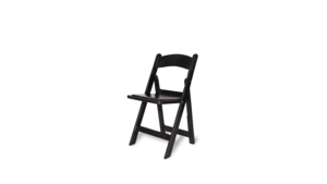 Resin Folding Chair Black rental Lafayette, IN