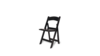 Resin Folding Chair Black rental in Lafayette, IN
