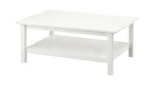 Coffee Table - White Gloss (2 shelf) rental San Antonio, TX
