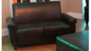 Black Gloss Leather Lounge - loveseat rental in San Antonio, TX