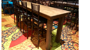 Farm Table - Communal - 8' x 30" x 42"H - Tall rental San Antonio, TX