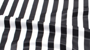 Lamour Stripe - Black & White 1-Inch - 13 x 120... rental San Antonio, TX