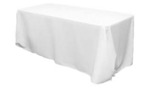Poly White 90 x 156 rental Lafayette, IN