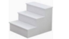 White Stage Steps rental in Lafayette, IN