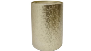 Gold Hammered Side Table rental Lafayette, IN