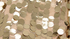 Payette Sequin - Champagne - 120x156 rental San Antonio, TX