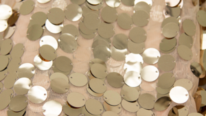 Payette Sequin - Champagne - 90x132 rental San Antonio, TX