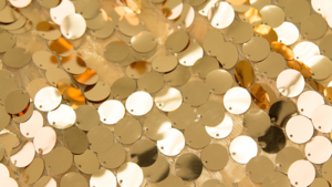 Payette Sequin - Gold - 108x132 rental San Antonio, TX