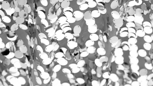Payette Sequin - Silver - 90x132 rental San Antonio, TX