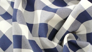 Gingham Check - Navy & White - 6 x 108 (Sash) rental San Antonio, TX