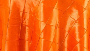Pintuck - Hot Orange - 18 x 120 (Runner) rental San Antonio, TX