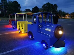 Trackless Train rental Austin, TX