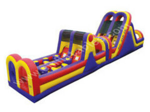 Zip it Obstacle Course Bounce House  rental San Antonio, TX