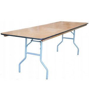 WOOD TOP TABLE, 30” X 6FT rental San Antonio, TX