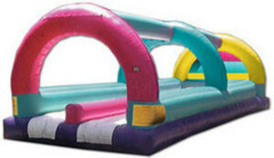 Colorful Double Lane Slip 'n' Slide rental San Antonio, TX