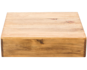 Square, Wood Cake Stand rental San Antonio, TX