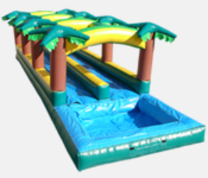Double Lane Tropical Slip 'n' Slide rental San Antonio, TX