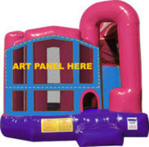 Pink Bounce House Combo rental San Antonio, TX