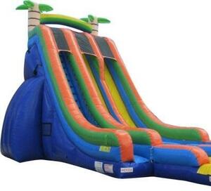 27' Dual Lane Dry Slide rental San Antonio, TX