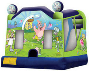 Sponge Bob Bounce House Combo rental San Antonio, TX