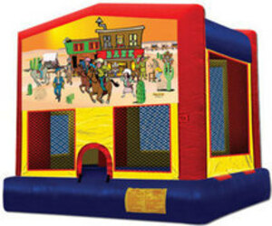 13x13 Western Bounce House  rental San Antonio, TX