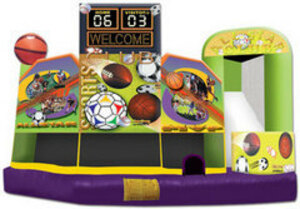 Sports Bounce House 5 in 1 Combo rental San Antonio, TX
