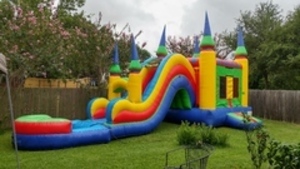 Combo Water Slide rental San Antonio, TX