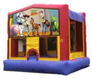 15x15 Bounce House with Toy Story Panel rental San Antonio, TX