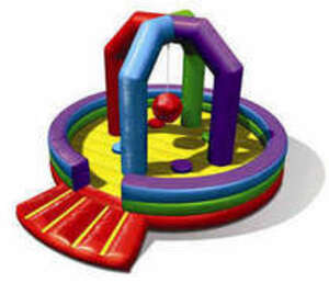 Wacky Ball Game Bounce House  rental San Antonio, TX