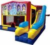 Bounce House Combo with Disney Princess Panel rental in San Antonio, TX