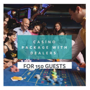 Casino Package for 150 People rental Houston, TX