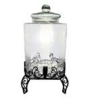 Glass Drink Dispenser with Black Stand rental in Houston, TX