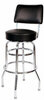 Barstool with Back Cushion rental in Los Angeles, CA